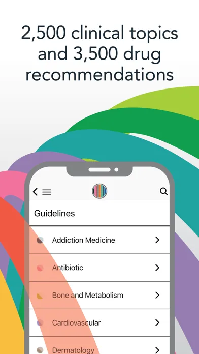 Therapeutic Guidelines سکرین شاٹس