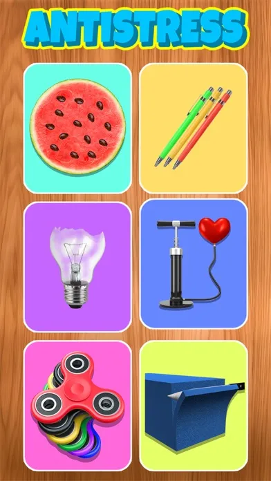 Tangkapan skrin Antistress Mini Games