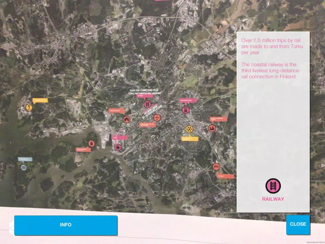 Joki Visitor Centre App iPad  Screenshots