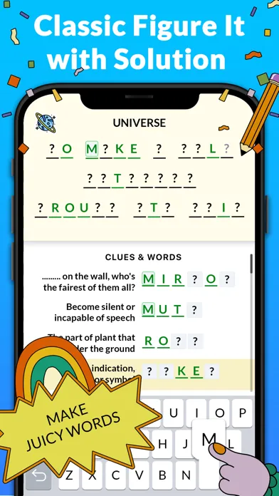 Capturas de pantalla de Figure it - Cryptogram Games