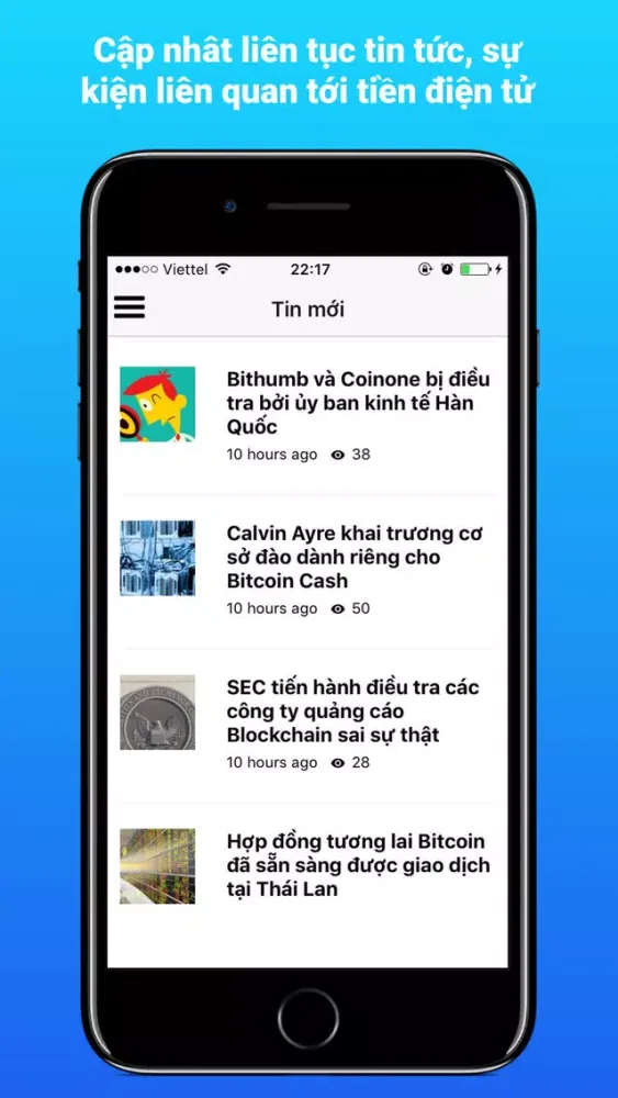 Tin tức tiền điện tử Screenshots