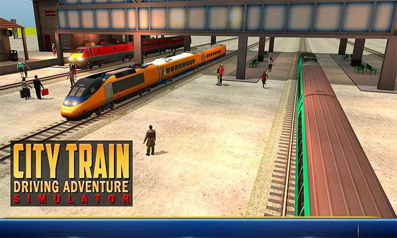 City Train Driving Adventure Simulator Screenshots