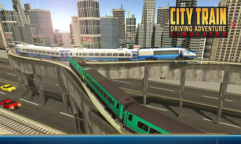 City Train Driving Adventure Simulator Screenshots
