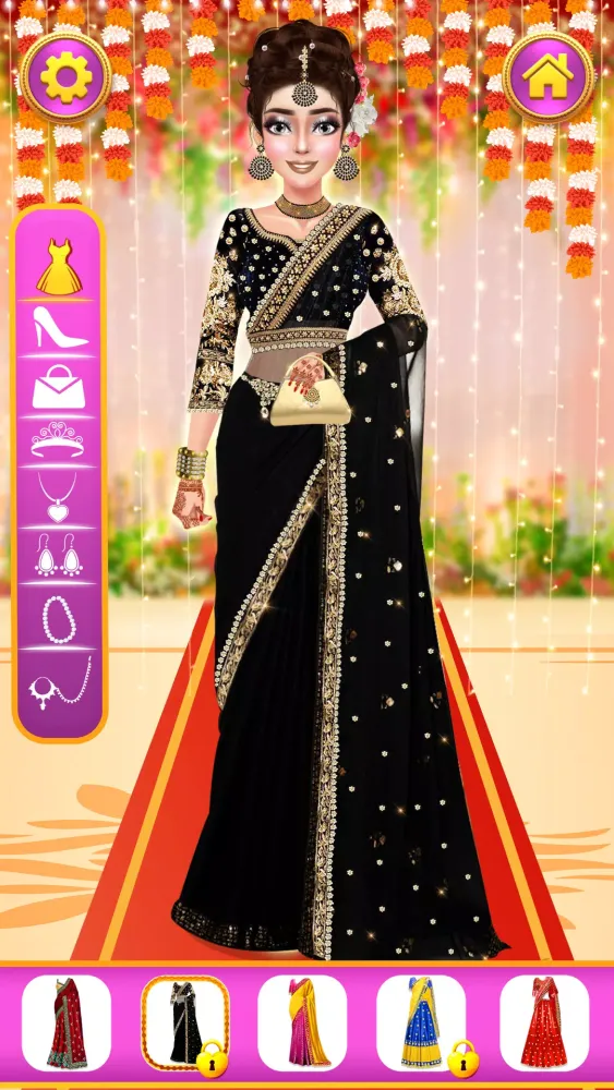 Bridal Dress Up- Makeup Game.應用截圖