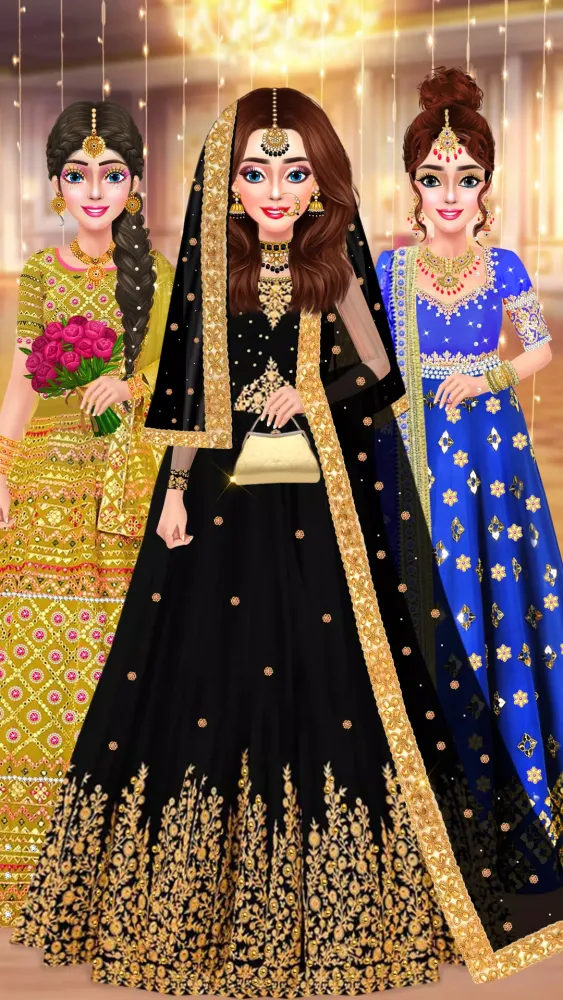 Bridal Dress Up- Makeup Game.應用截圖