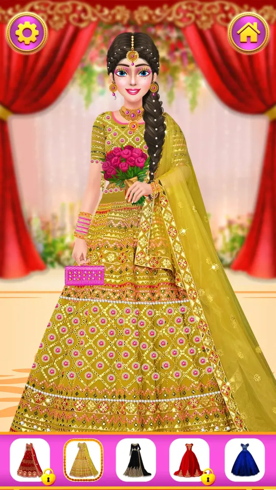 Bridal Dress Up- Makeup Game.應用截圖