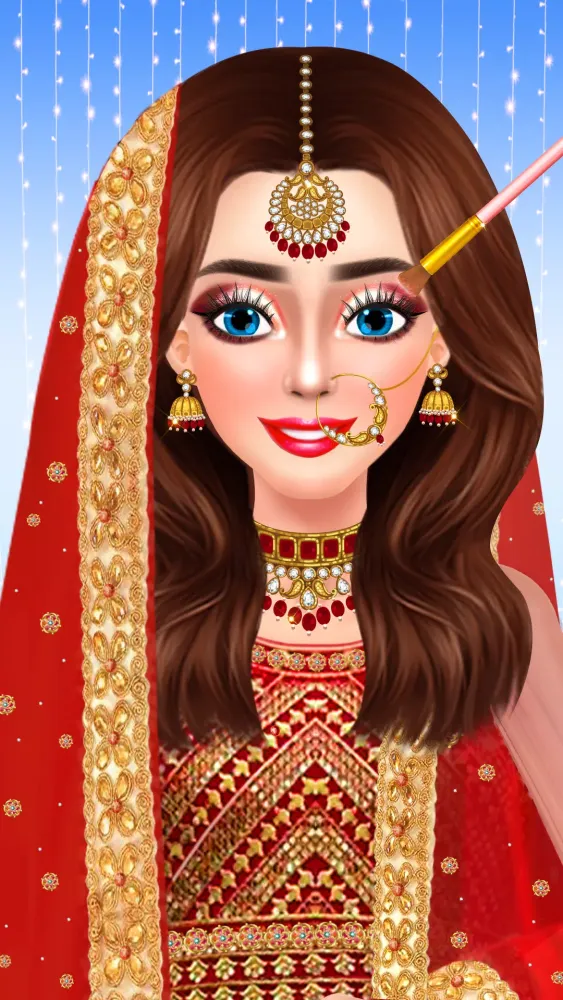 Bridal Dress Up- Makeup Game.應用截圖