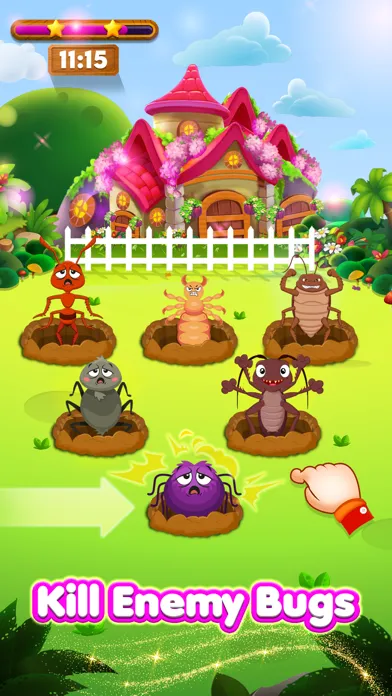 Ảnh chụp màn hình của Bug Smash: Whack A Mole