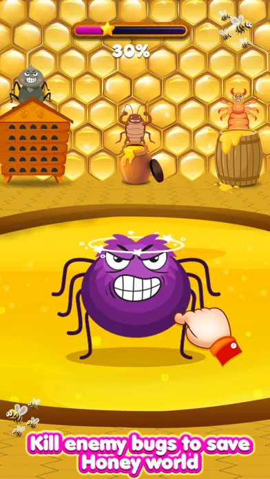 Ảnh chụp màn hình của Bug Smash: Whack A Mole