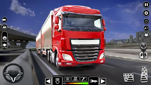 Cargo Truck Transport Driving Ekran Görüntüleri
