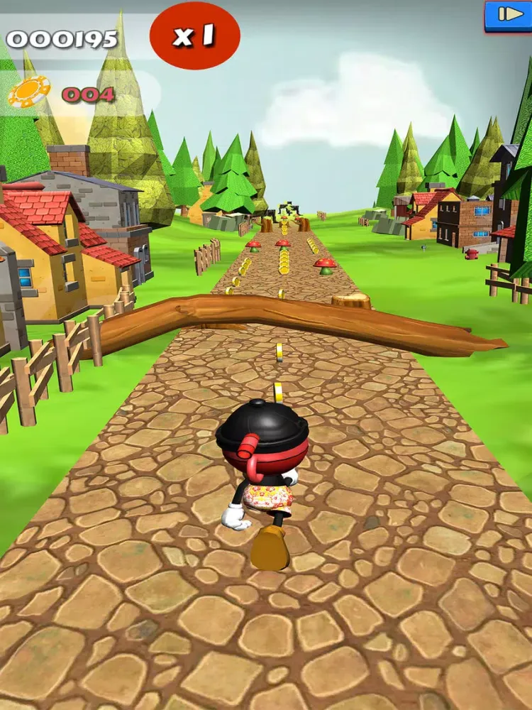 Capturas de tela do Coco Escape Subway Gold 3d Run iPad 