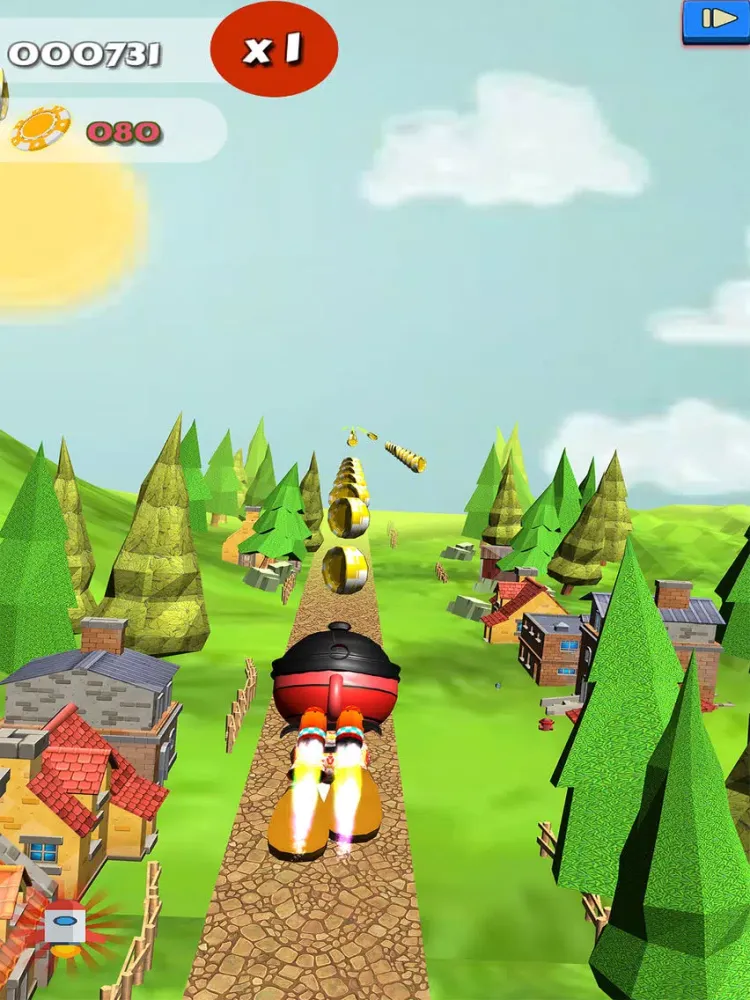 Capturas de tela do Coco Escape Subway Gold 3d Run iPad 