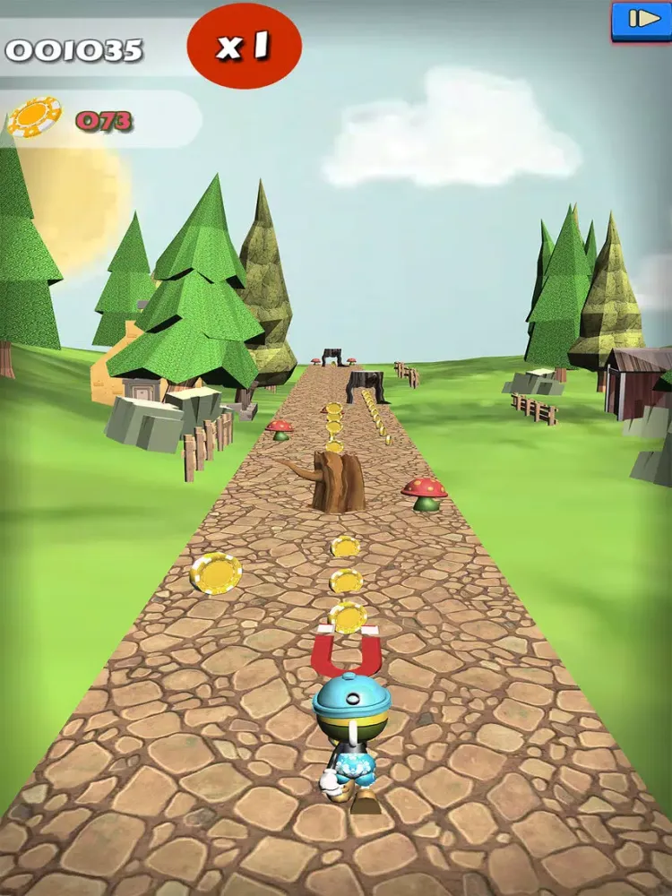 Capturas de tela do Coco Escape Subway Gold 3d Run iPad 