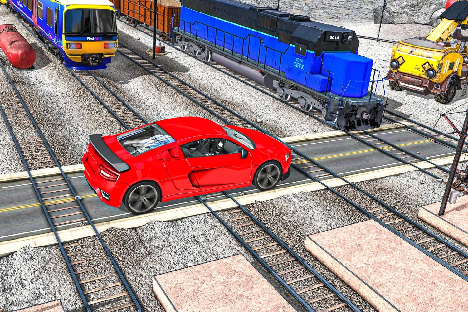 Capturas de pantalla de Derby Car Crash: Train Games