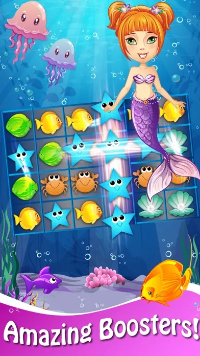 Tangkapan layar Fish Fantasy Match 3