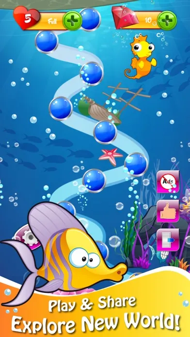 Tangkapan layar Fish Fantasy Match 3