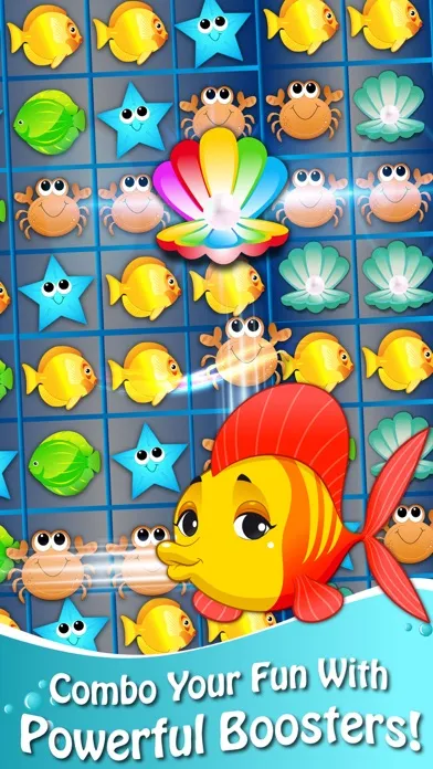 Tangkapan layar Fish Fantasy Match 3