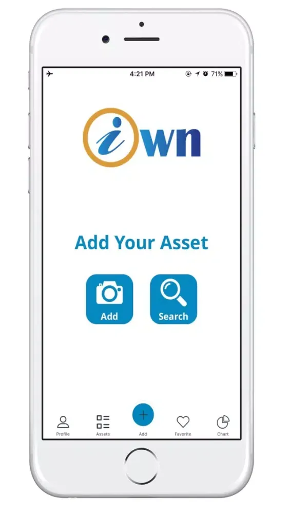 iOwnAssets - Manage your assets easily স্ক্রিনশট