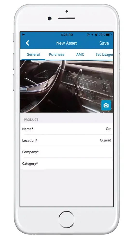 iOwnAssets - Manage your assets easily স্ক্রিনশট
