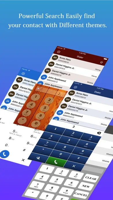Captures d'écran de iSmart Dialer