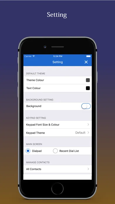Captures d'écran de iSmart Dialer
