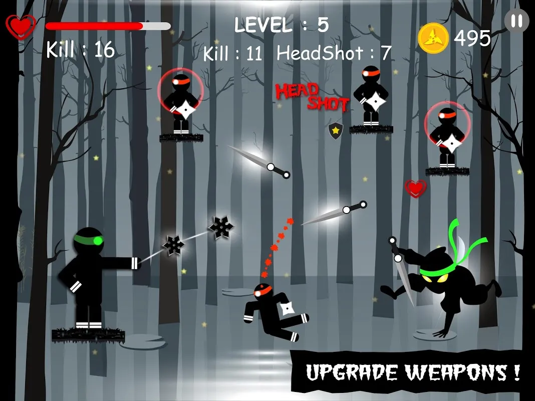 Ninja: Samurai Shadow Fight Screenshots