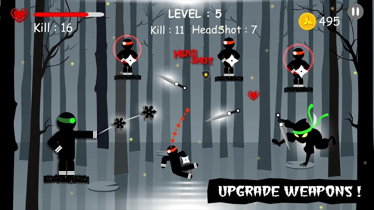 Ninja: Samurai Shadow Fight Screenshots