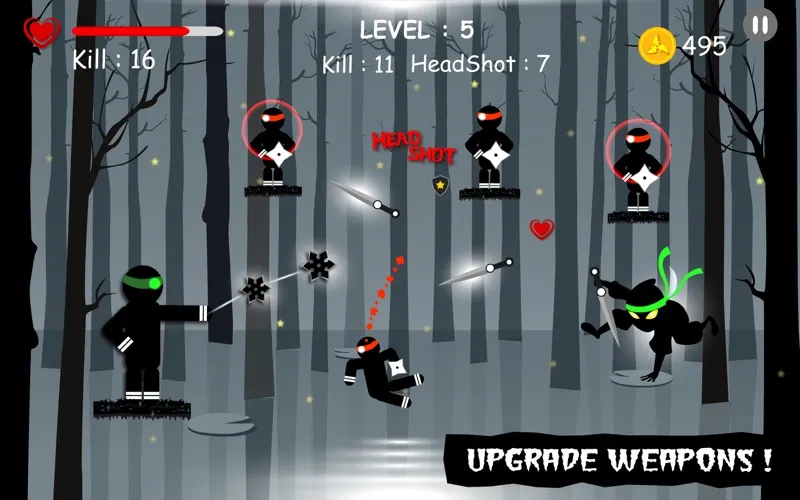 تصاویر Ninja Samurai Shadow Fight