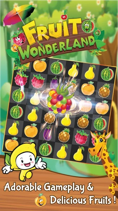 Fruit Wonderland: Match 3 Game应用截图