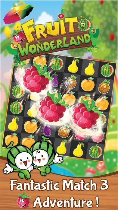 Fruit Wonderland: Match 3 Game应用截图