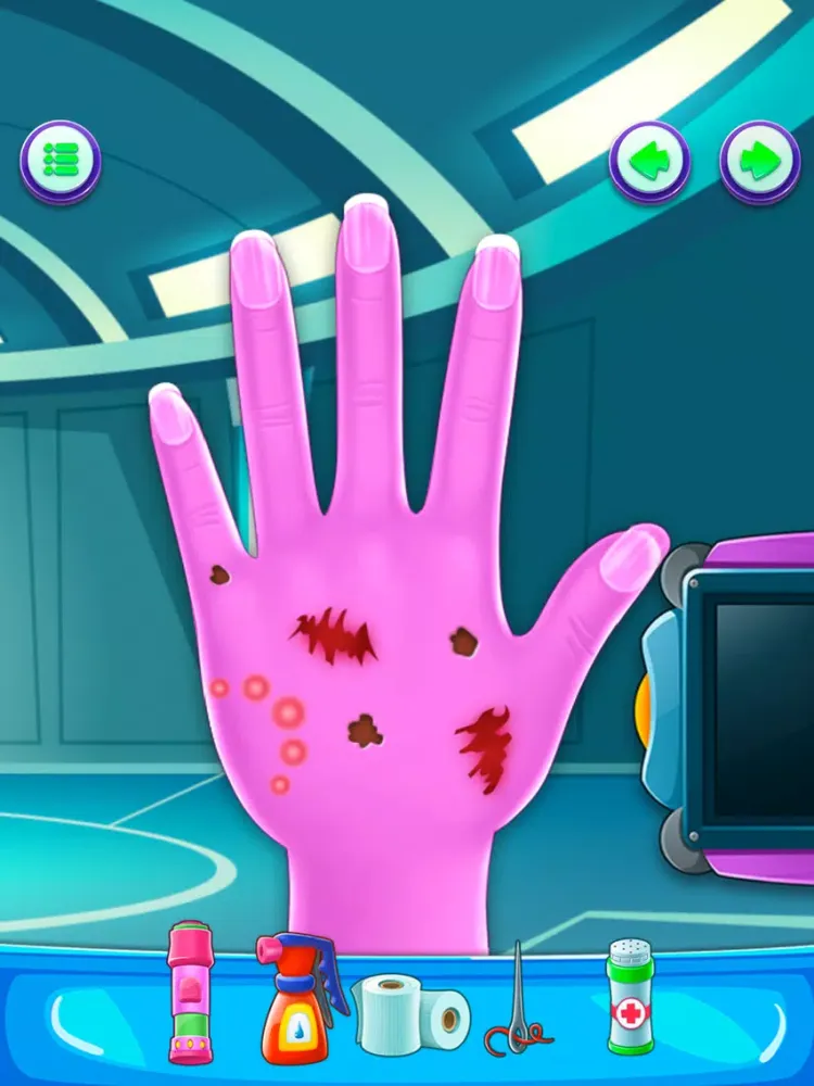 Zrzuty ekranu Alien Hand Doctor Hospital iPad 