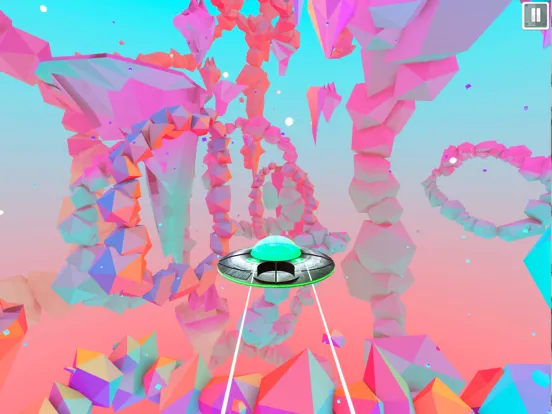 Captures d'écran de ASMR UFO - Relaxing Simulation iPad 