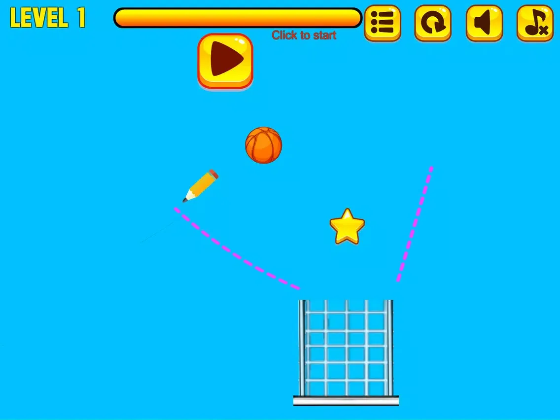 Basketball Physics iPad  스크린샷