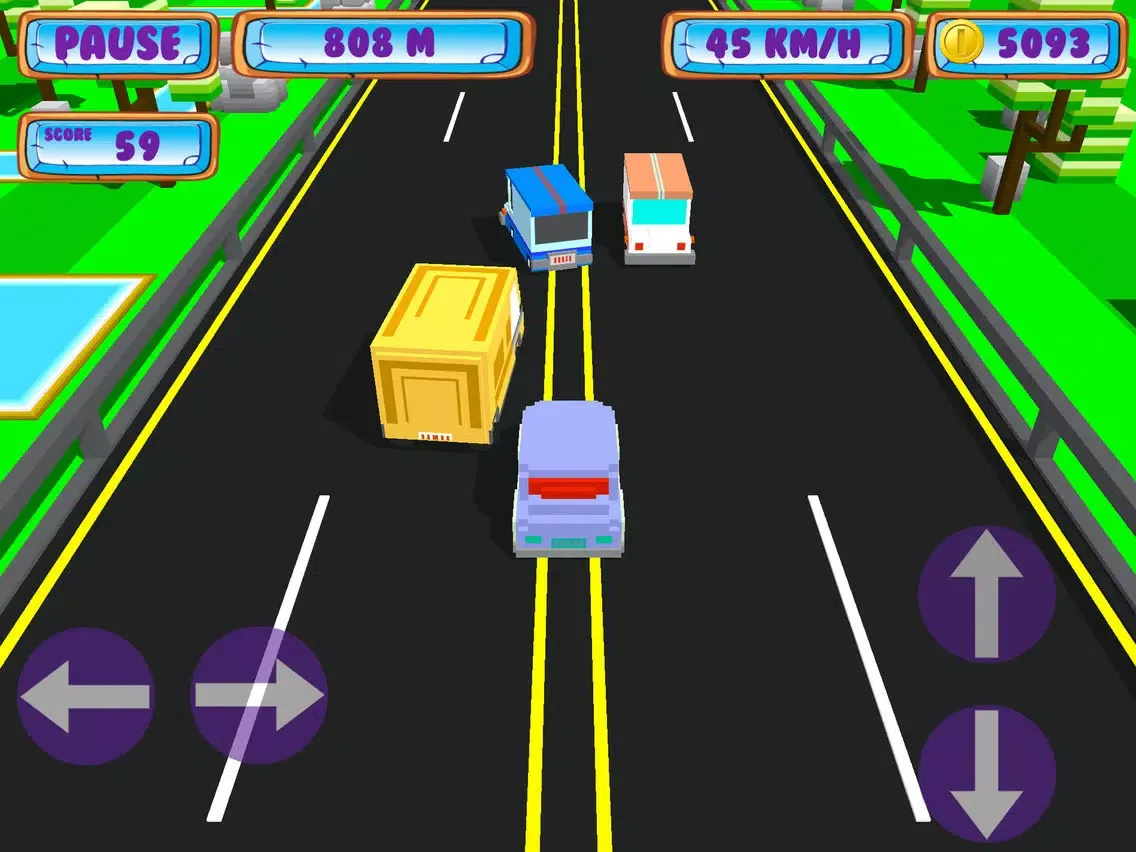 Скриншоты Block Car Race iPad 