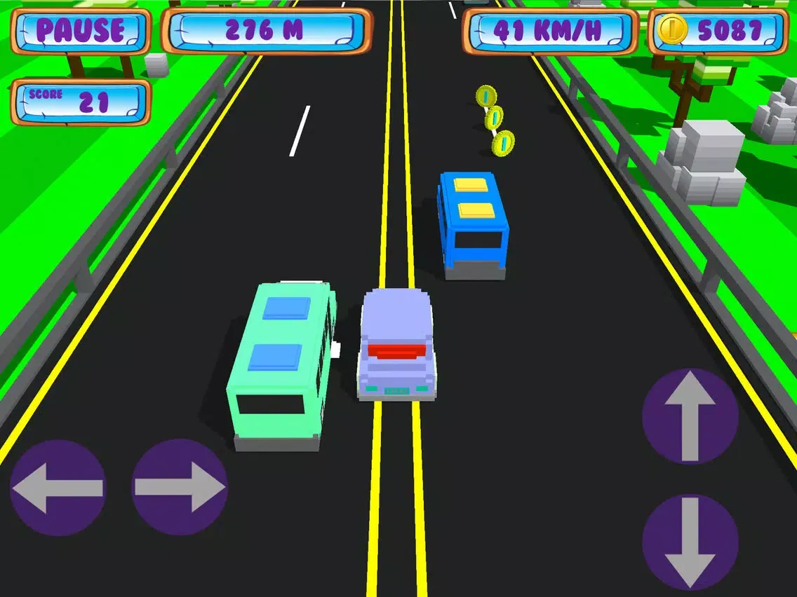 Скриншоты Block Car Race iPad 