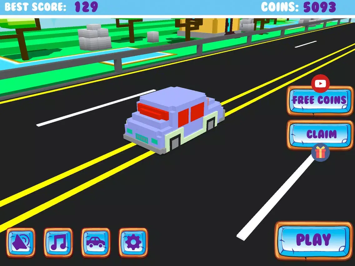 Скриншоты Block Car Race iPad 