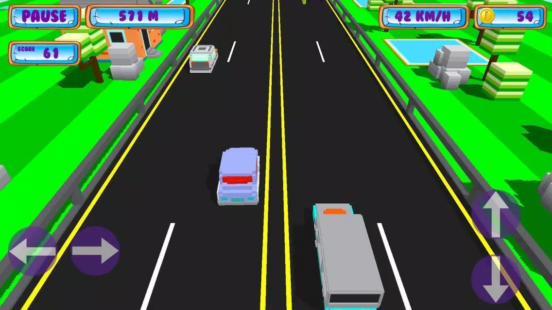 Скриншоты Block Car Race