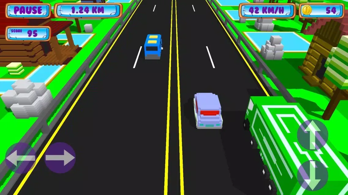 Скриншоты Block Car Race