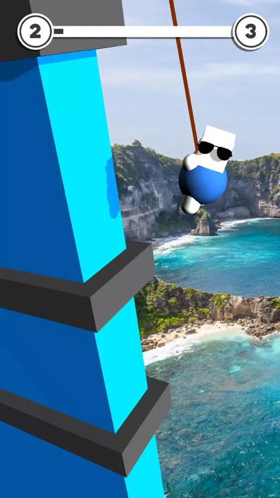 Rope Jump Down - Bounce Tower应用截图