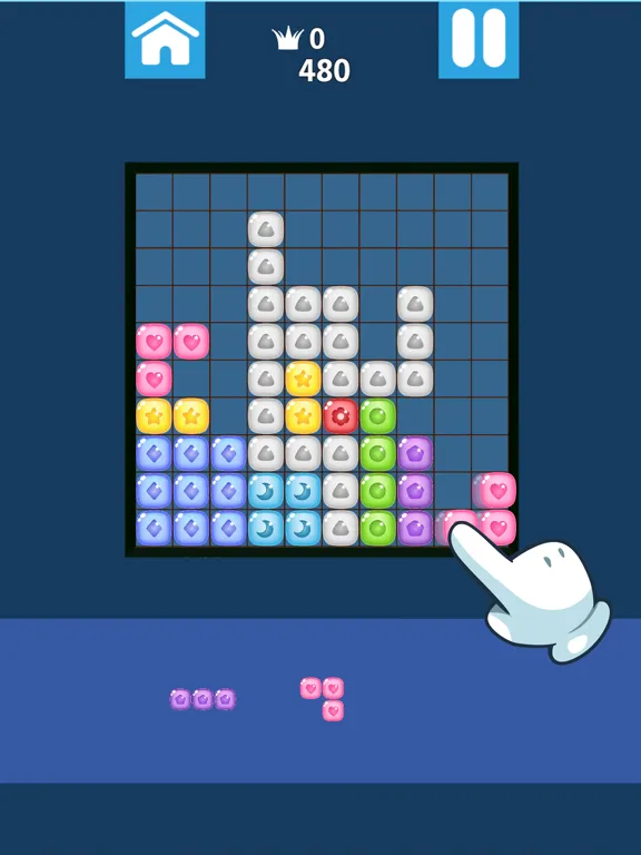 Скриншоты Candy Shapes-Free Puzzle Maker iPad 