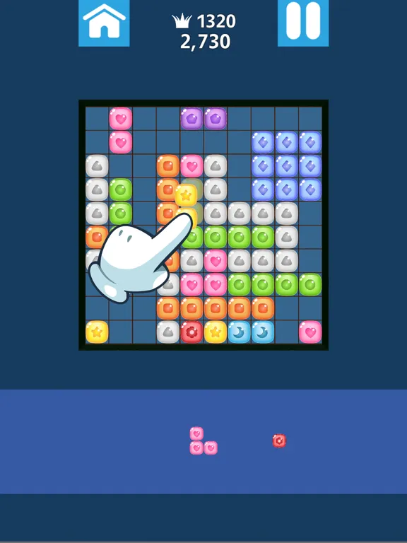 Скриншоты Candy Shapes-Free Puzzle Maker iPad 