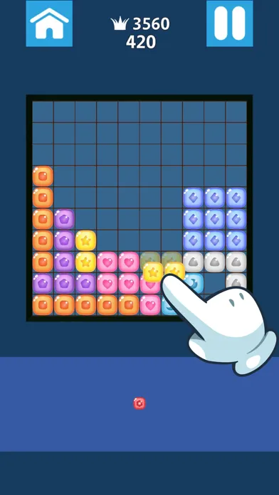 Скриншоты Candy Shapes-Free Puzzle Maker