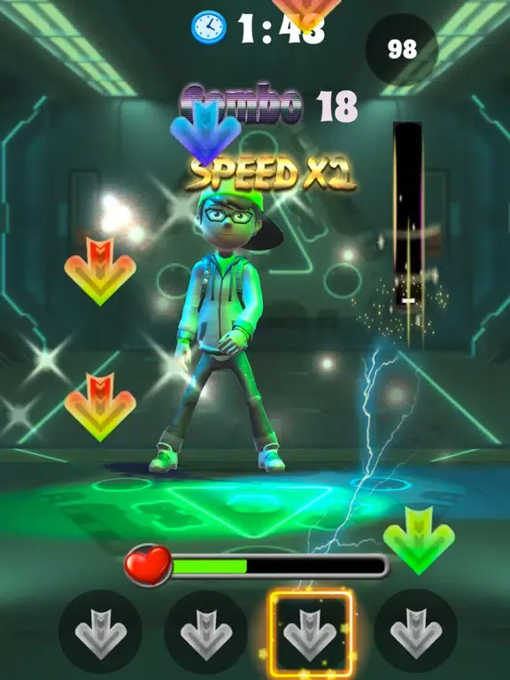 Tangkapan skrin Just Dance Tap Revolution Game iPad 
