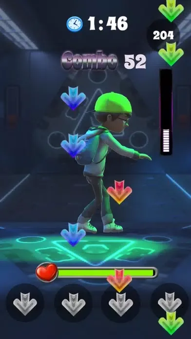 Tangkapan skrin Just Dance Tap Revolution Game