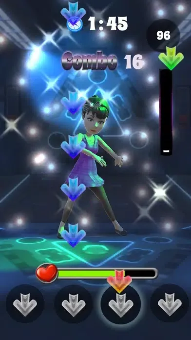 Tangkapan skrin Just Dance Tap Revolution Game
