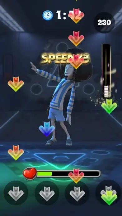 Tangkapan skrin Just Dance Tap Revolution Game
