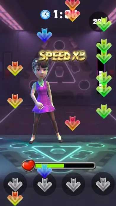 Tangkapan skrin Just Dance Tap Revolution Game