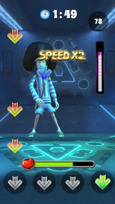 Tangkapan skrin Just Dance Tap Revolution Game