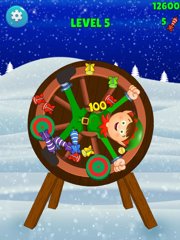 Christmas Elf Darts Challenge iPad  Screenshots