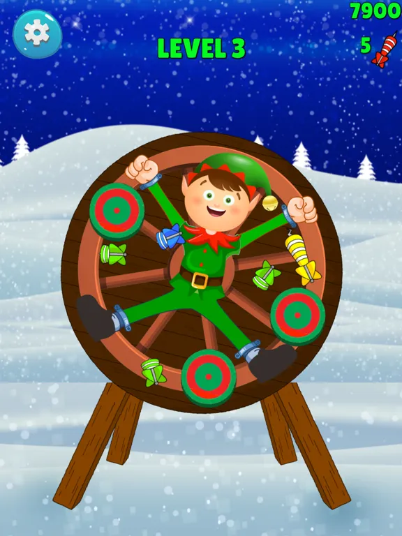 Christmas Elf Darts Challenge iPad  Screenshots